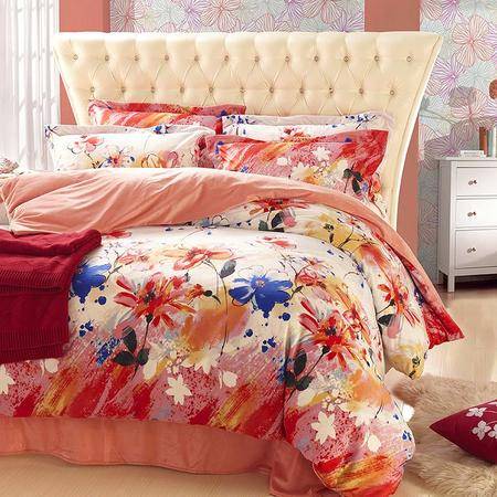 藍(lán)絲羽家紡新品暖冬短毛絨四件套 7款花型，溫暖你的1.5米床